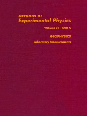 cover image of Geophysics Laboratory Measurements